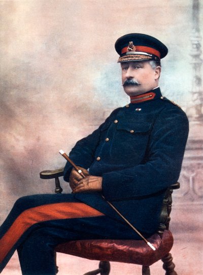 Generalmajor Charles Edmond Knox, Kommandant der 12. Brigade, Südafrika, 1902 von C Knight