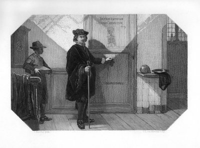 Rembrandt Harmenszoon van Rijn, niederländischer Maler des 17. Jahrhunderts, ca. 1870 von Domenico del Barbiere