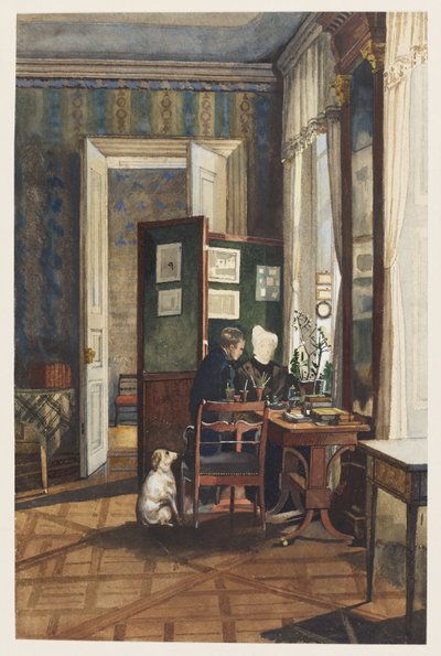 Ein Zimmer im Reuss-Palast, Dresden von C. M. Fredro
