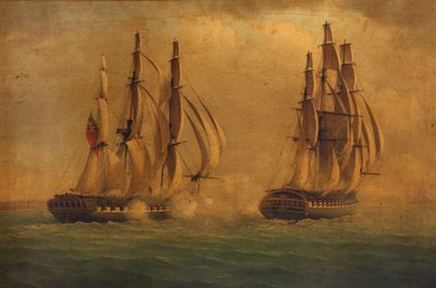 Gefechtsaktion zwischen HMS 