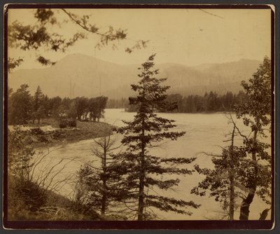 Szene am Columbia River von C. R. Savage