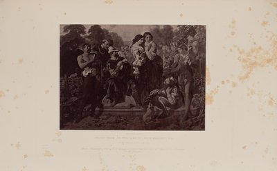 Szene aus Wie es euch gefällt, von D. Maclise, R.A. von Caldesi and Montecchi