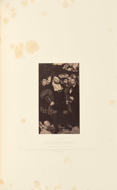 Der Kurfürst von Sachsen und die Reformatoren, von L. Cranch von Caldesi and Montecchi