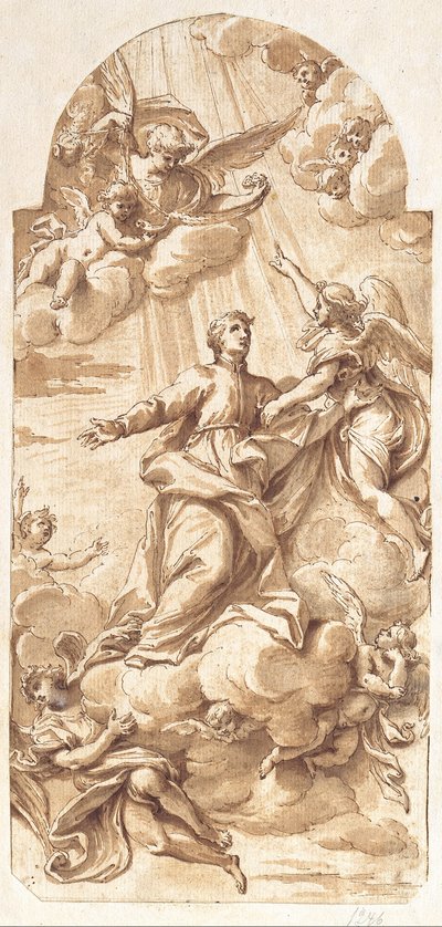 Die Herrlichkeit des Heiligen Johannes Franziskus Regis von Camillo Rusconi