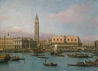 Die Piazzetta und Bacino di San Marco von Canaletto