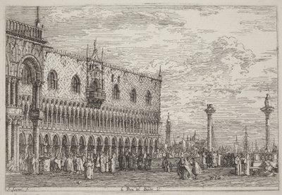 La Piera del Bando. V. von Canaletto