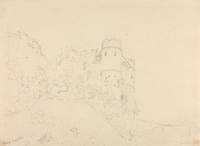 Carisbrooke Castle, 9. Mai 1826 von Capt. Thomas Hastings