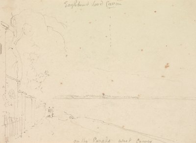 Auf der Parade, West Cowes, Isle of Wight von Capt. Thomas Hastings