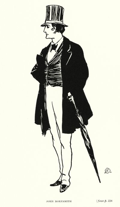 Dickens Charakter: John Rokesmith von Captain Edward Henry Handley Read