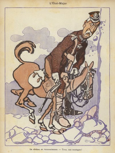 Illustration für Le Rire von Caran d Ache