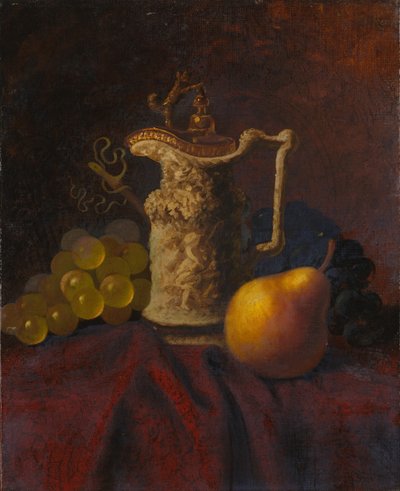 Stillleben mit Krug und Früchten von Carducius Plantagenet Ream