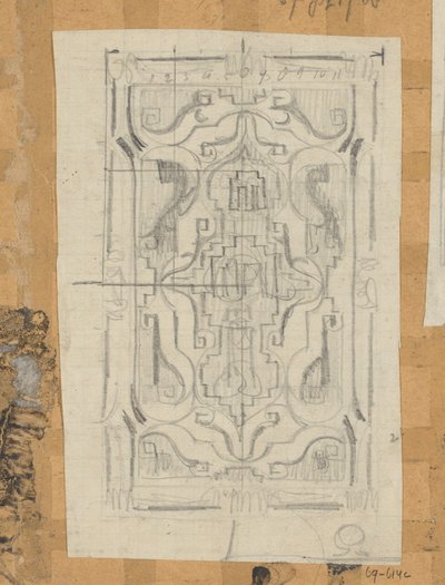 Dekoratives Design von Carel Adolph Lion Cachet