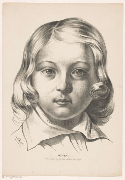 Kopf eines Jungen von Carel Christiaan Antony Last
