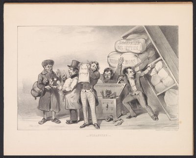 Hopeloze financiële toestand van Frankrijk, 1848 von Carel Christiaan Antony Last