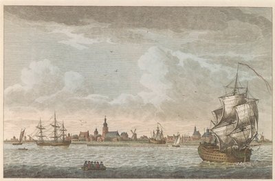 Ansicht von Hoorn, ca. 1790 von Carel Frederik Bendorp (I)