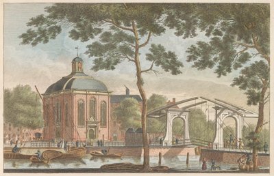 Lutherische Kirche in Rotterdam, ca. 1790 von Carel Frederik Bendorp (I)