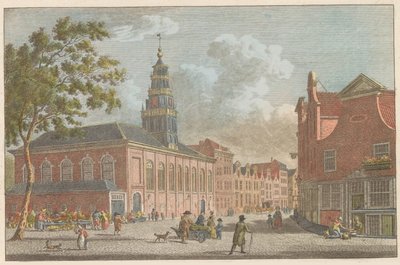 Waalse kerk te Rotterdam, ca. 1790 von Carel Frederik Bendorp (I)