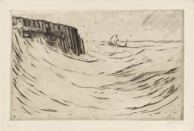Hafenkopf in Vlissingen von Carel Nicolaas Storm van 
