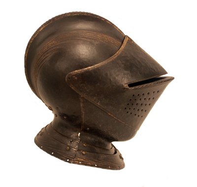 Geschlossener Helm für das Feld, ca. 1535-40 von Caremolo (attr.to) Modrone