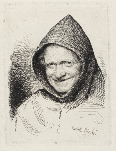 Lachender Mönch von Carl Bloch