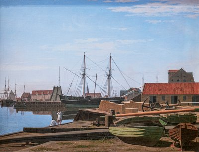 Larsens Plads in Kopenhagen von Carl Dahl