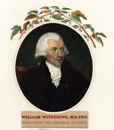 Porträt von William Withering, Arzt und Botaniker von Carl Frederik van (after) Breda