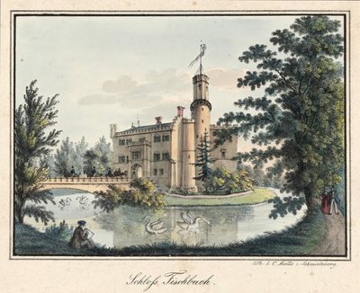 Schloss Fischbach (Schlesien) von Carl Mattis