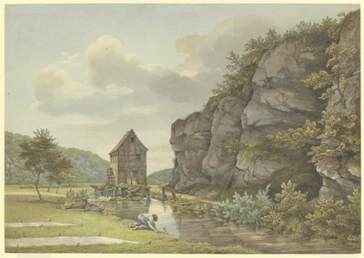 Schneidemühle bei Eppstein (Lorsbacher Tal) von Carl Morgenstern
