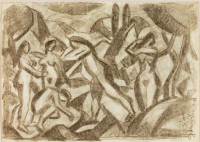 Gruppe von Nackten von Carl Newman
