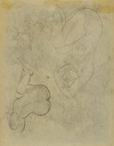 Zwei weibliche Figurenstudien von Carl Newman