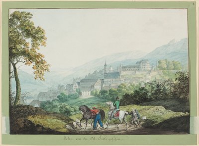 Baden von der Ostseite gesehen von Carl Philipp Fohr