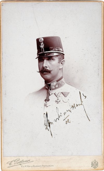 Erzherzog Franz Ferdinand von Österreich, 1902 von Carl Pietzner