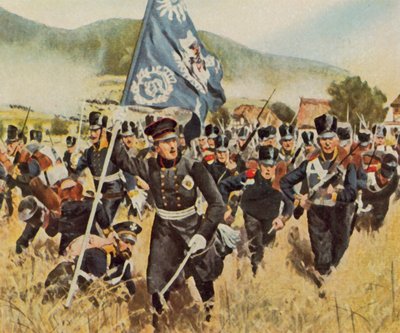 Die Schlacht von Kulm und Nollendorf, 29. und 30. August 1813 von Carl Rochling