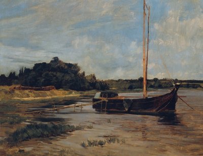Segelschiff auf der Havel von Carl Schuch