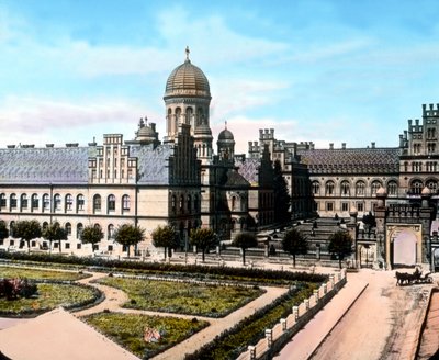 Rumänien, Residenz des griechisch-orthodoxen Erzbischofs in Czernowitz, um 1920 von Carl Simon