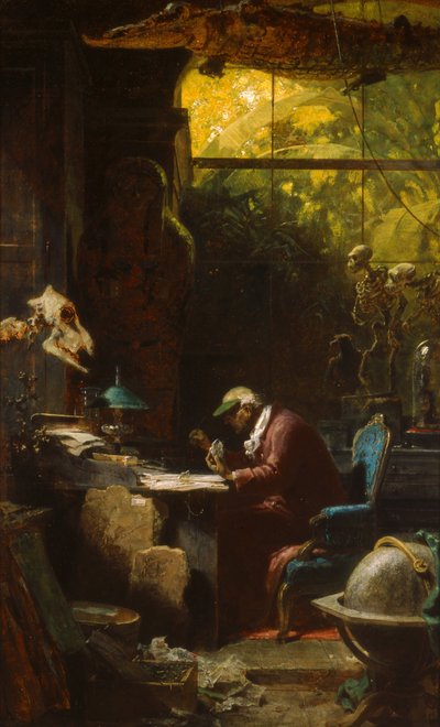 Gelehrter der Naturwissenschaften von Carl Spitzweg