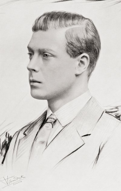 Prinz Edward, zukünftiger Edward VIII., später Herzog von Windsor von Carl Vandyk