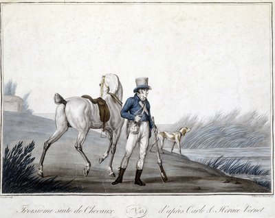 Jagd und Reiten von Carle (after) Vernet