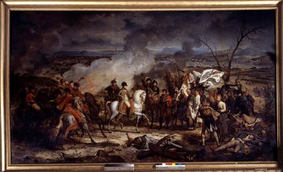 Napoleon I. während der Schlacht von Austerlitz am 2.12.1805 von Carle Vernet