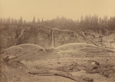 Malakoff Diggins, North Bloomfield, Nevada County von Carleton E. Watkins