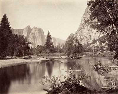 Blick ins Yosemite-Tal von Carleton Emmons Watkins