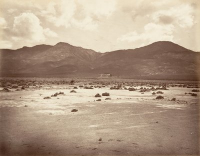 Straßenansicht zum Sutro-Tunnel, 1875, gedruckt ca. 1876 von Carleton Emmons Watkins