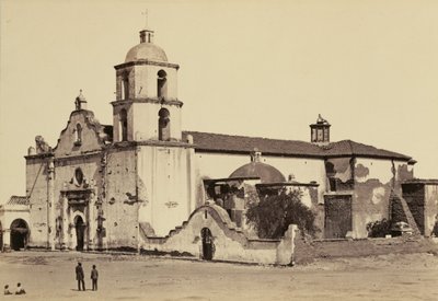Mission, San Luis Rey de Francia von Carleton Watkins