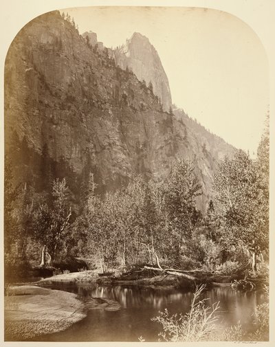 Wächter (Blick ins Tal) 3270 ft. Yo Semite von Carleton Watkins
