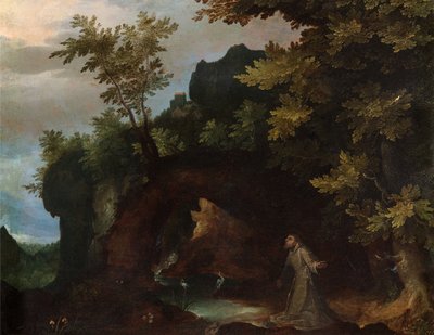 Ekstase des Hl. Franziskus, recto von Carlo Antonio Procaccini