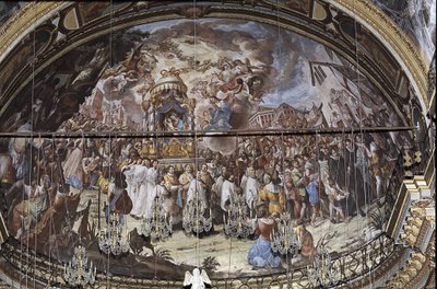 Übertragung des heiligen Bildes der Madonna dell