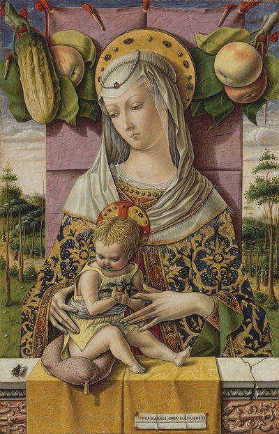 Madonna mit Kind, ca. 1480 von Carlo Crivelli