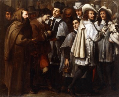Ein Mann wird zum Galgen eskortiert von Carlo Francesco Nuvolone