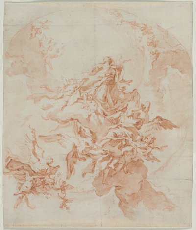 Mariä Himmelfahrt, ca. 1754 von Carlo Innocenzo Carlone