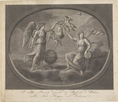 Allegorie auf Galileo Galilei von Carlo Lasinio